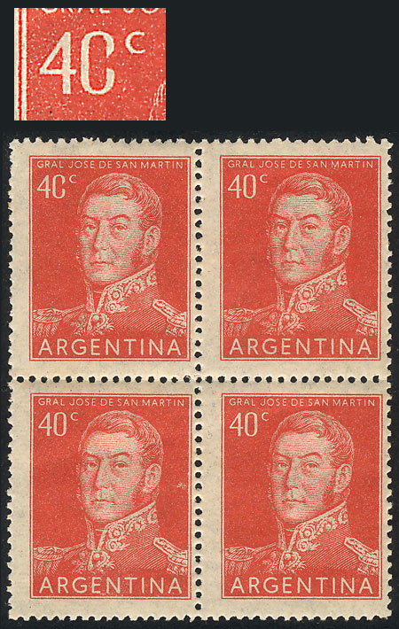Lot 373 - Argentina general issues -  Guillermo Jalil - Philatino Auction # 2525 ARGENTINA: 