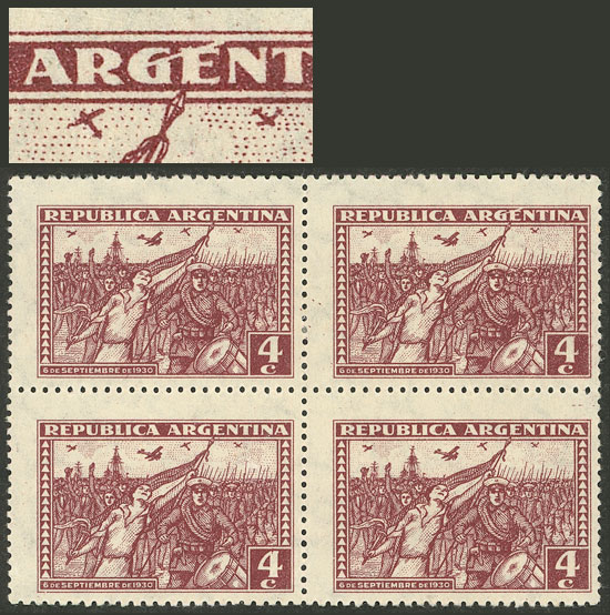 Lot 61 - Argentina general issues -  Guillermo Jalil - Philatino Auction # 2526 ARGENTINA: Special July auction