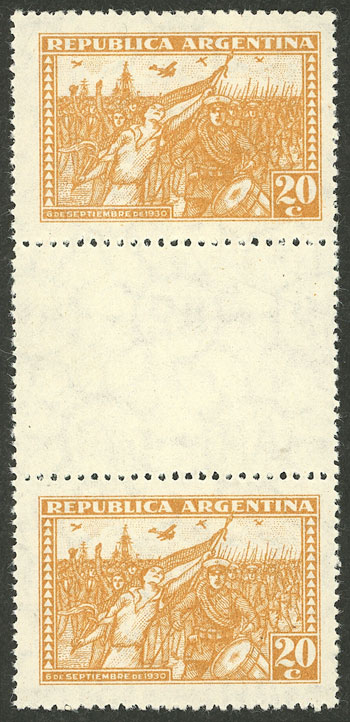 Lot 63 - Argentina general issues -  Guillermo Jalil - Philatino Auction # 2526 ARGENTINA: Special July auction