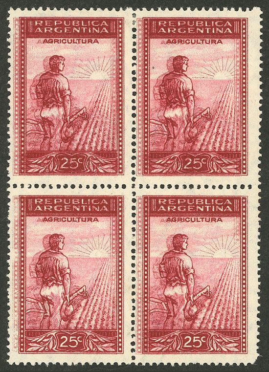 Lot 80 - Argentina general issues -  Guillermo Jalil - Philatino Auction # 2526 ARGENTINA: Special July auction