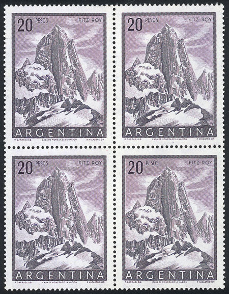 Lot 584 - Argentina general issues -  Guillermo Jalil - Philatino Auction # 2527 ARGENTINA: General auction with material of all periods, including rarities