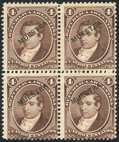 Lot 160 - Argentina general issues - Guillermo Jalil - Philatino Auction # 2527 ARGENTINA: General auction with material of all periods, including rarities Lot 160 - Argentina general issues - Guillermo Jalil - Philatino Auction # 2527 ARGENTINA: General auction with material of all periods, including rarities