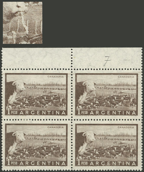 Lot 577 - Argentina general issues -  Guillermo Jalil - Philatino Auction # 2527 ARGENTINA: General auction with material of all periods, including rarities