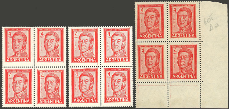 Lot 613 - Argentina general issues - Guillermo Jalil - Philatino Auction # 2527 ARGENTINA: General auction with material of all periods, including rarities Lot 613 - Argentina general issues - Guillermo Jalil - Philatino Auction # 2527 ARGENTINA: General auction with material of all periods, including rarities