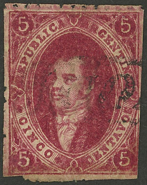 Lot 137 - Argentina rivadavias -  Guillermo Jalil - Philatino Auction # 2527 ARGENTINA: General auction with material of all periods, including rarities
