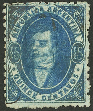 Lot 119 - Argentina rivadavias - Guillermo Jalil - Philatino Auction # 2527 ARGENTINA: General auction with material of all periods, including rarities Lot 119 - Argentina rivadavias - Guillermo Jalil - Philatino Auction # 2527 ARGENTINA: General auction with material of all periods, including rarities