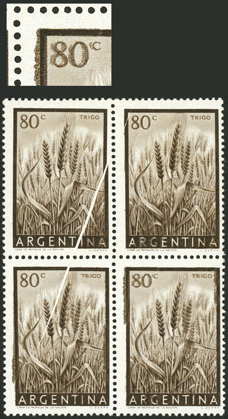 Lot 576 - Argentina general issues -  Guillermo Jalil - Philatino Auction # 2527 ARGENTINA: General auction with material of all periods, including rarities