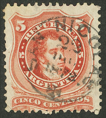 Lot 162 - Argentina general issues - Guillermo Jalil - Philatino Auction # 2527 ARGENTINA: General auction with material of all periods, including rarities Lot 162 - Argentina general issues - Guillermo Jalil - Philatino Auction # 2527 ARGENTINA: General auction with material of all periods, including rarities