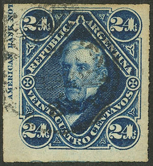 Lot 177 - Argentina general issues -  Guillermo Jalil - Philatino Auction # 2527 ARGENTINA: General auction with material of all periods, including rarities