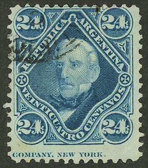 Lot 181 - Argentina general issues -  Guillermo Jalil - Philatino Auction # 2527 ARGENTINA: General auction with material of all periods, including rarities