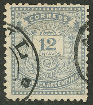 Lot 193 - Argentina general issues -  Guillermo Jalil - Philatino Auction # 2527 ARGENTINA: General auction with material of all periods, including rarities