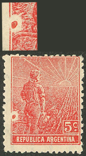 Lot 328 - Argentina general issues -  Guillermo Jalil - Philatino Auction # 2527 ARGENTINA: General auction with material of all periods, including rarities