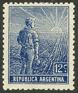 Lot 326 - Argentina general issues -  Guillermo Jalil - Philatino Auction # 2527 ARGENTINA: General auction with material of all periods, including rarities