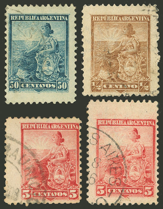 Lot 288 - Argentina general issues - Guillermo Jalil - Philatino Auction # 2527 ARGENTINA: General auction with material of all periods, including rarities Lot 288 - Argentina general issues - Guillermo Jalil - Philatino Auction # 2527 ARGENTINA: General auction with material of all periods, including rarities