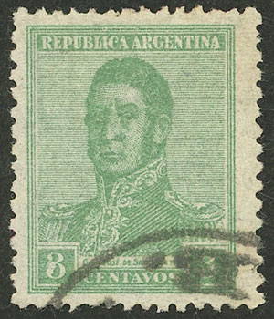 Lot 345 - Argentina general issues -  Guillermo Jalil - Philatino Auction # 2527 ARGENTINA: General auction with material of all periods, including rarities