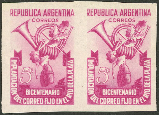 Lot 543 - Argentina general issues - Guillermo Jalil - Philatino Auction # 2527 ARGENTINA: General auction with material of all periods, including rarities Lot 543 - Argentina general issues - Guillermo Jalil - Philatino Auction # 2527 ARGENTINA: General auction with material of all periods, including rarities