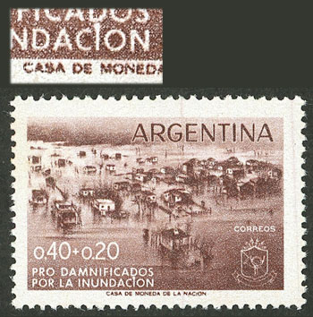 Lot 597 - Argentina general issues -  Guillermo Jalil - Philatino Auction # 2527 ARGENTINA: General auction with material of all periods, including rarities