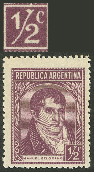 Lot 469 - Argentina general issues - Guillermo Jalil - Philatino Auction # 2527 ARGENTINA: General auction with material of all periods, including rarities Lot 469 - Argentina general issues - Guillermo Jalil - Philatino Auction # 2527 ARGENTINA: General auction with material of all periods, including rarities