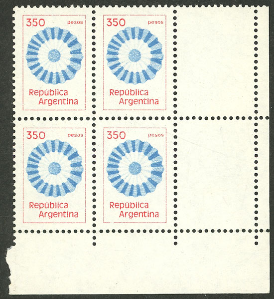 Lot 722 - Argentina general issues - Guillermo Jalil - Philatino Auction # 2527 ARGENTINA: General auction with material of all periods, including rarities Lot 722 - Argentina general issues - Guillermo Jalil - Philatino Auction # 2527 ARGENTINA: General auction with material of all periods, including rarities