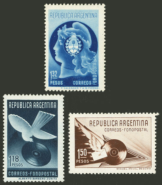 Lot 487 - Argentina general issues -  Guillermo Jalil - Philatino Auction # 2527 ARGENTINA: General auction with material of all periods, including rarities