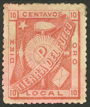Lot 951 - Argentina tierra del fuego -  Guillermo Jalil - Philatino Auction # 2527 ARGENTINA: General auction with material of all periods, including rarities
