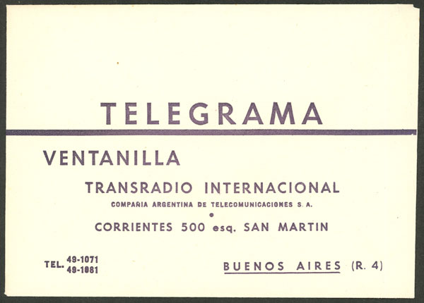 Lot 1095 - Argentina other items - Guillermo Jalil - Philatino Auction # 2527 ARGENTINA: General auction with material of all periods, including rarities Lot 1095 - Argentina other items - Guillermo Jalil - Philatino Auction # 2527 ARGENTINA: General auction with material of all periods, including rarities