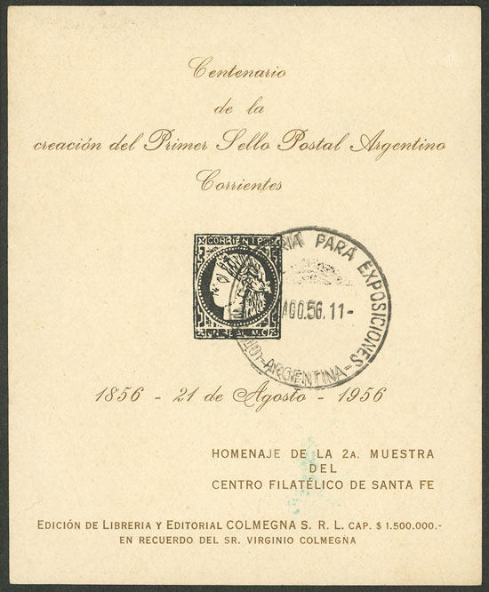 Lot 1101 - Argentina cinderellas - Guillermo Jalil - Philatino Auction # 2527 ARGENTINA: General auction with material of all periods, including rarities Lot 1101 - Argentina cinderellas - Guillermo Jalil - Philatino Auction # 2527 ARGENTINA: General auction with material of all periods, including rarities