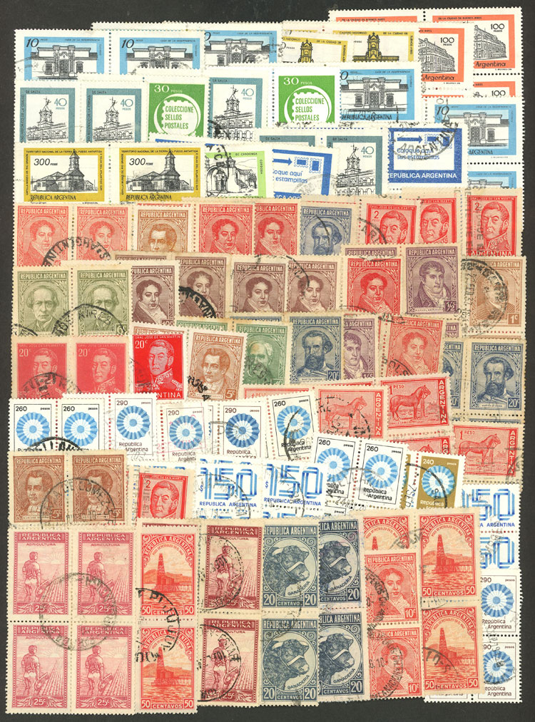 Lot 1081 - Argentina Lots and Collections - Guillermo Jalil - Philatino Auction # 2527 ARGENTINA: General auction with material of all periods, including rarities Lot 1081 - Argentina Lots and Collections - Guillermo Jalil - Philatino Auction # 2527 ARGENTINA: General auction with material of all periods, including rarities