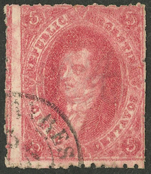 Lot 126 - Argentina rivadavias -  Guillermo Jalil - Philatino Auction # 2527 ARGENTINA: General auction with material of all periods, including rarities