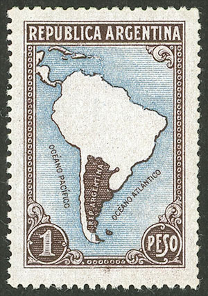 Lot 436 - Argentina general issues - Guillermo Jalil - Philatino Auction # 2527 ARGENTINA: General auction with material of all periods, including rarities Lot 436 - Argentina general issues - Guillermo Jalil - Philatino Auction # 2527 ARGENTINA: General auction with material of all periods, including rarities