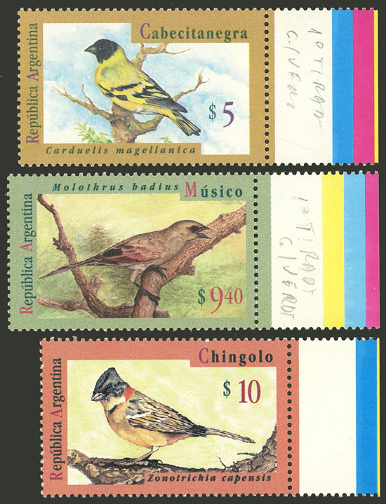 Lot 753 - Argentina general issues -  Guillermo Jalil - Philatino Auction # 2527 ARGENTINA: General auction with material of all periods, including rarities