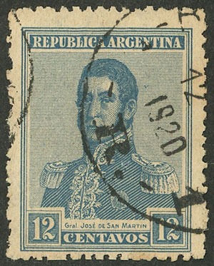 Lot 350 - Argentina general issues -  Guillermo Jalil - Philatino Auction # 2527 ARGENTINA: General auction with material of all periods, including rarities