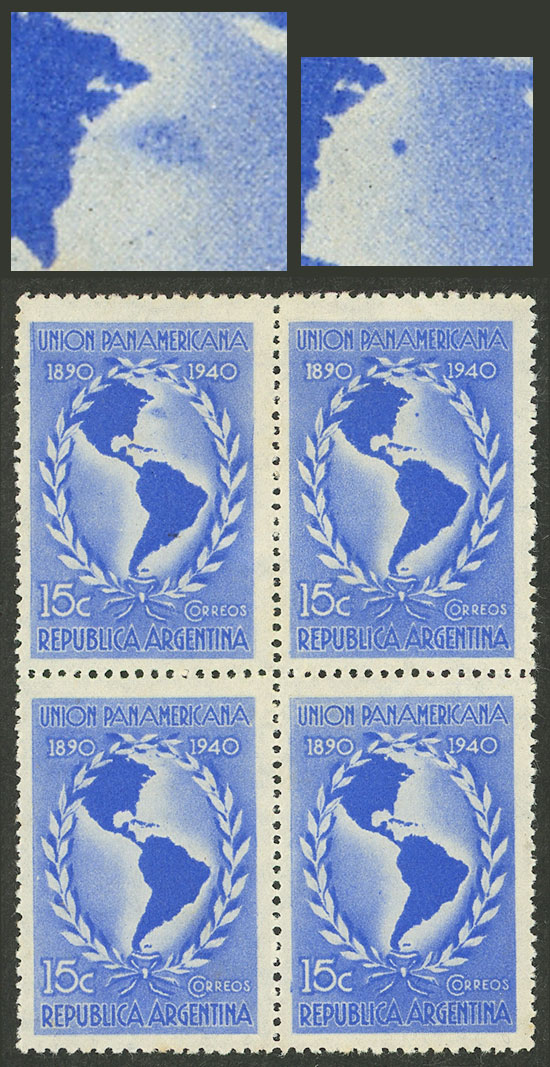 Lot 491 - Argentina general issues -  Guillermo Jalil - Philatino Auction # 2527 ARGENTINA: General auction with material of all periods, including rarities