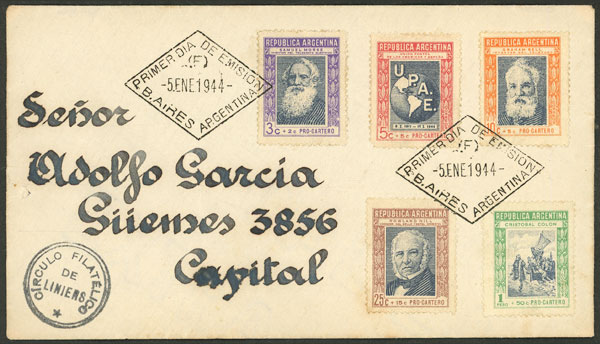 Lot 522 - Argentina general issues - Guillermo Jalil - Philatino Auction # 2527 ARGENTINA: General auction with material of all periods, including rarities Lot 522 - Argentina general issues - Guillermo Jalil - Philatino Auction # 2527 ARGENTINA: General auction with material of all periods, including rarities