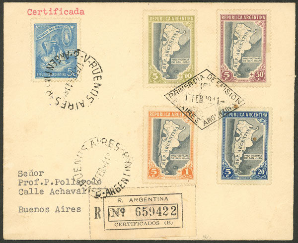 Lot 525 - Argentina general issues - Guillermo Jalil - Philatino Auction # 2527 ARGENTINA: General auction with material of all periods, including rarities Lot 525 - Argentina general issues - Guillermo Jalil - Philatino Auction # 2527 ARGENTINA: General auction with material of all periods, including rarities