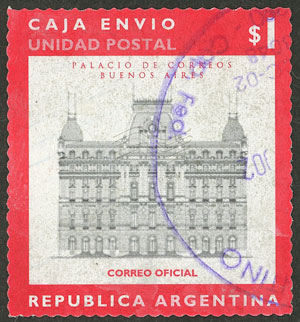 Lot 843 - Argentina parcel post stamps -  Guillermo Jalil - Philatino Auction # 2527 ARGENTINA: General auction with material of all periods, including rarities