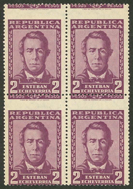 Lot 580 - Argentina general issues -  Guillermo Jalil - Philatino Auction # 2527 ARGENTINA: General auction with material of all periods, including rarities