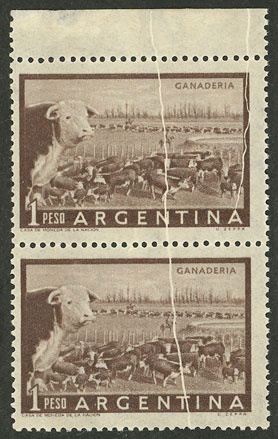 Lot 578 - Argentina general issues -  Guillermo Jalil - Philatino Auction # 2527 ARGENTINA: General auction with material of all periods, including rarities