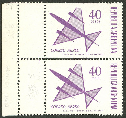 Lot 812 - Argentina airmail - Guillermo Jalil - Philatino Auction # 2527 ARGENTINA: General auction with material of all periods, including rarities Lot 812 - Argentina airmail - Guillermo Jalil - Philatino Auction # 2527 ARGENTINA: General auction with material of all periods, including rarities