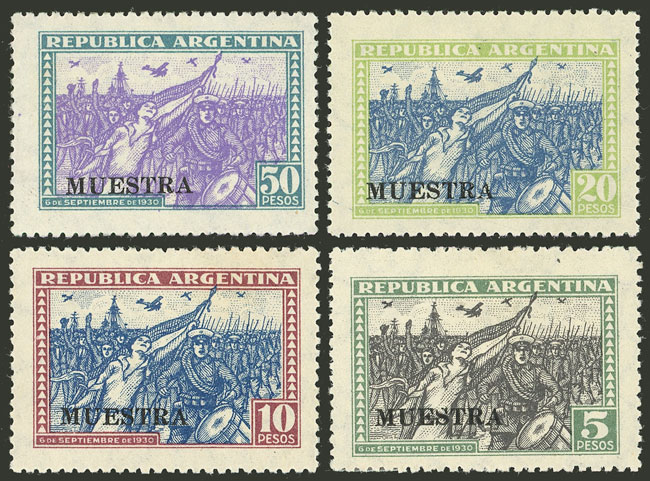 Lot 407 - Argentina general issues - Guillermo Jalil - Philatino Auction # 2527 ARGENTINA: General auction with material of all periods, including rarities Lot 407 - Argentina general issues - Guillermo Jalil - Philatino Auction # 2527 ARGENTINA: General auction with material of all periods, including rarities