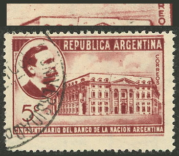 Lot 496 - Argentina general issues -  Guillermo Jalil - Philatino Auction # 2527 ARGENTINA: General auction with material of all periods, including rarities