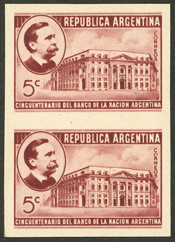 Lot 497 - Argentina general issues -  Guillermo Jalil - Philatino Auction # 2527 ARGENTINA: General auction with material of all periods, including rarities