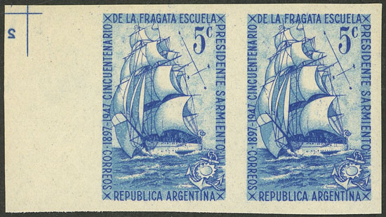 Lot 538 - Argentina general issues - Guillermo Jalil - Philatino Auction # 2527 ARGENTINA: General auction with material of all periods, including rarities Lot 538 - Argentina general issues - Guillermo Jalil - Philatino Auction # 2527 ARGENTINA: General auction with material of all periods, including rarities