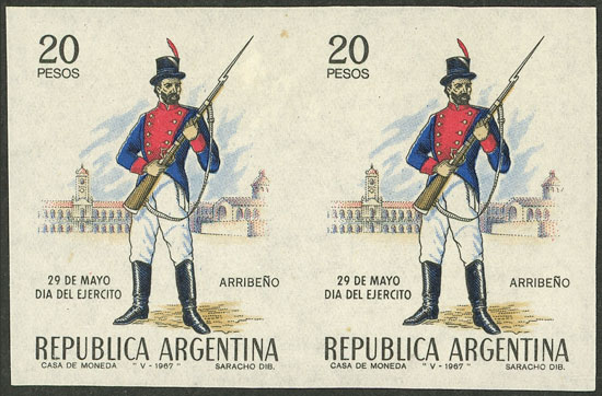 Lot 672 - Argentina general issues - Guillermo Jalil - Philatino Auction # 2527 ARGENTINA: General auction with material of all periods, including rarities Lot 672 - Argentina general issues - Guillermo Jalil - Philatino Auction # 2527 ARGENTINA: General auction with material of all periods, including rarities