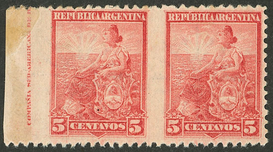 Lot 291 - Argentina general issues - Guillermo Jalil - Philatino Auction # 2527 ARGENTINA: General auction with material of all periods, including rarities Lot 291 - Argentina general issues - Guillermo Jalil - Philatino Auction # 2527 ARGENTINA: General auction with material of all periods, including rarities
