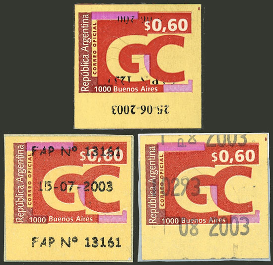 Lot 849 - Argentina STAMPS FOR LARGE CLIENTS -  Guillermo Jalil - Philatino Auction # 2527 ARGENTINA: General auction with material of all periods, including rarities