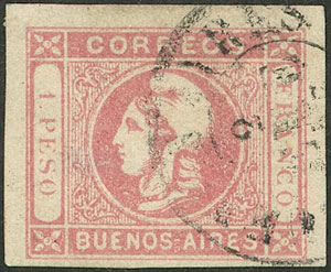 Lot 35 - Argentina cabecitas - Guillermo Jalil - Philatino Auction # 2527 ARGENTINA: General auction with material of all periods, including rarities Lot 35 - Argentina cabecitas - Guillermo Jalil - Philatino Auction # 2527 ARGENTINA: General auction with material of all periods, including rarities