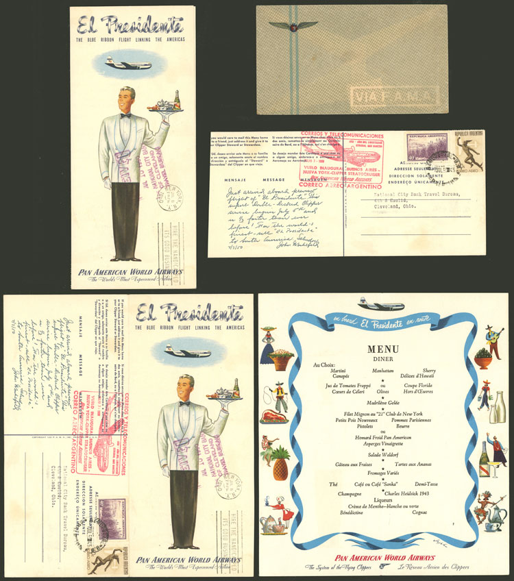 Lot 1034 - Argentina postal history -  Guillermo Jalil - Philatino Auction # 2527 ARGENTINA: General auction with material of all periods, including rarities