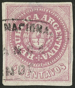 Lot 28 - Argentina ESCUDITO -  Guillermo Jalil - Philatino Auction # 2528 ARGENTINA: Auction of a fine collection!