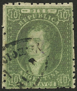 Lot 45 - Argentina rivadavia -  Guillermo Jalil - Philatino Auction # 2528 ARGENTINA: Auction of a fine collection!